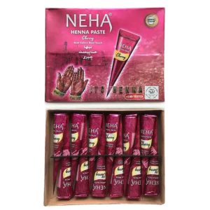 Neha Fast Colour Mehendi (Cherry) - 1pcs | Ruperhat.com