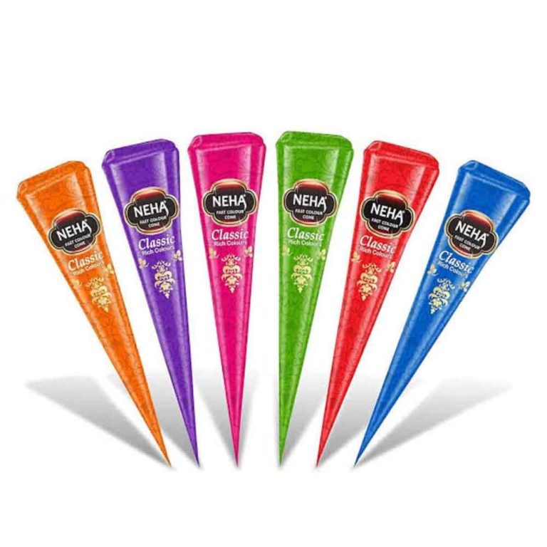 Neha Classic Fast Colour Cone Mehedi -12pcs | Ruperhat.com