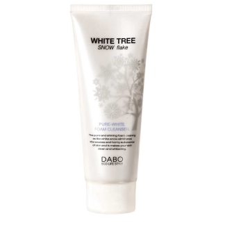 DABO White Tree Snow Flake Massage Bead Cleanser