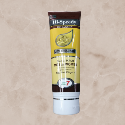 Hi Speedy Skin Naturals Gold Facial Scrub - 230G