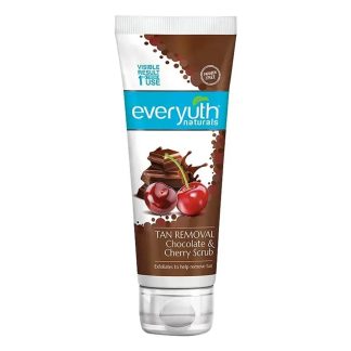 Everyuth naturals chocolate and cherry tan removal scrub 50-g