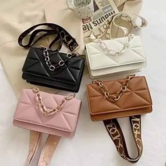 Japanese new trend shoulder bag chain casual simple handbag