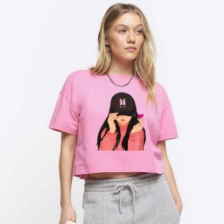 BTS Crop Tops T-Shirt