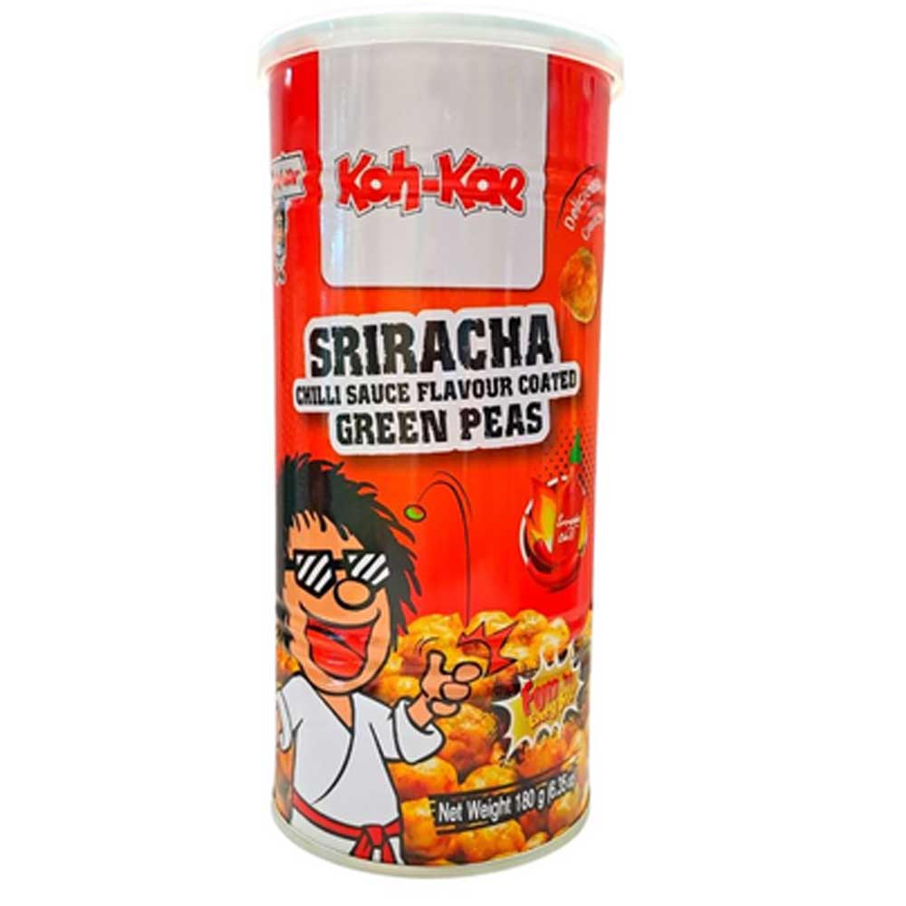 Koh-Kae Sriracha Chilli Sauce Flavor Coated Green Peas -180g