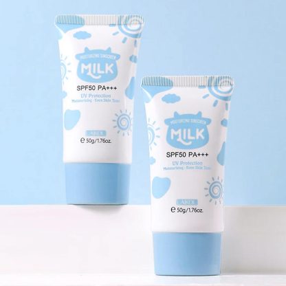 Laikou Milk Moisturizing Sunscreen SPF 50 PA+++ -50g