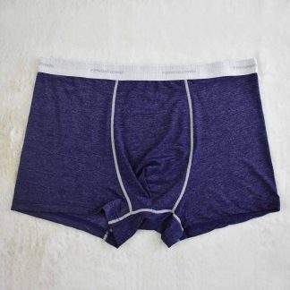 Fengnuowel Cotton Plain Men’s Imported Underwear - Navy Blue
