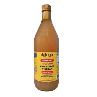 Italiano Organic Apple Cider Vinegar With The Mother -1ltr
