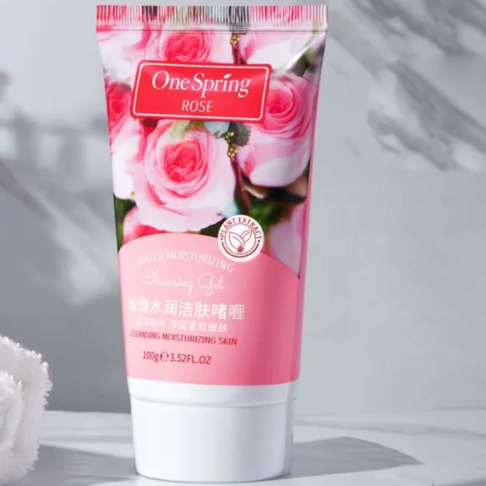 OneSpring Rose Moisturizing & Glowing Cleansing Gel