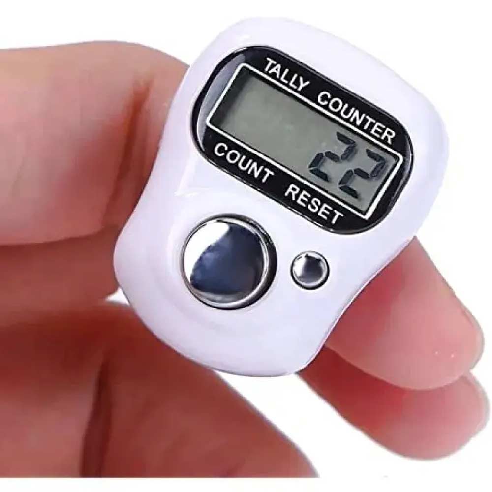 Led Finger Tally Counter Digital Electronic Tasbeeh Handheld Clicker Counter U3v9 | Malaysia