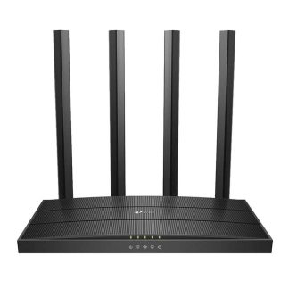 TP-Link Archer C6 V4 - Supports 802.11 AC Standard - Simultaneous 2.4GHz 400 Mbps - MU-MIMO Dual WiFi Router