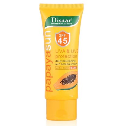 Disaar Papaya Sun UVA Protection Sunscreen SPf45-60ml