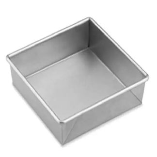 6 x 6 inch Square Cake Mold 2 Pound