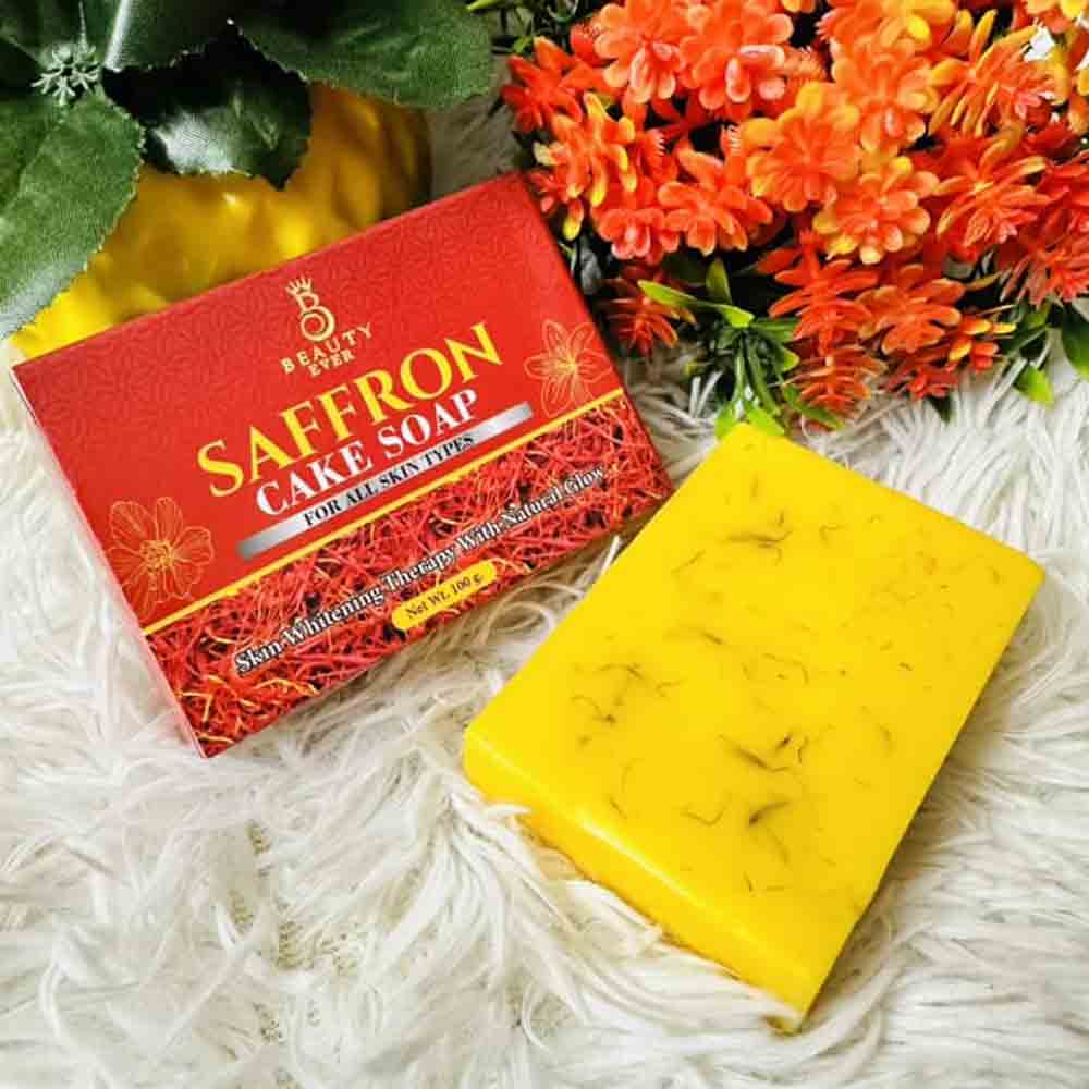 Beauty Ever Saffron Cake Soap -100g