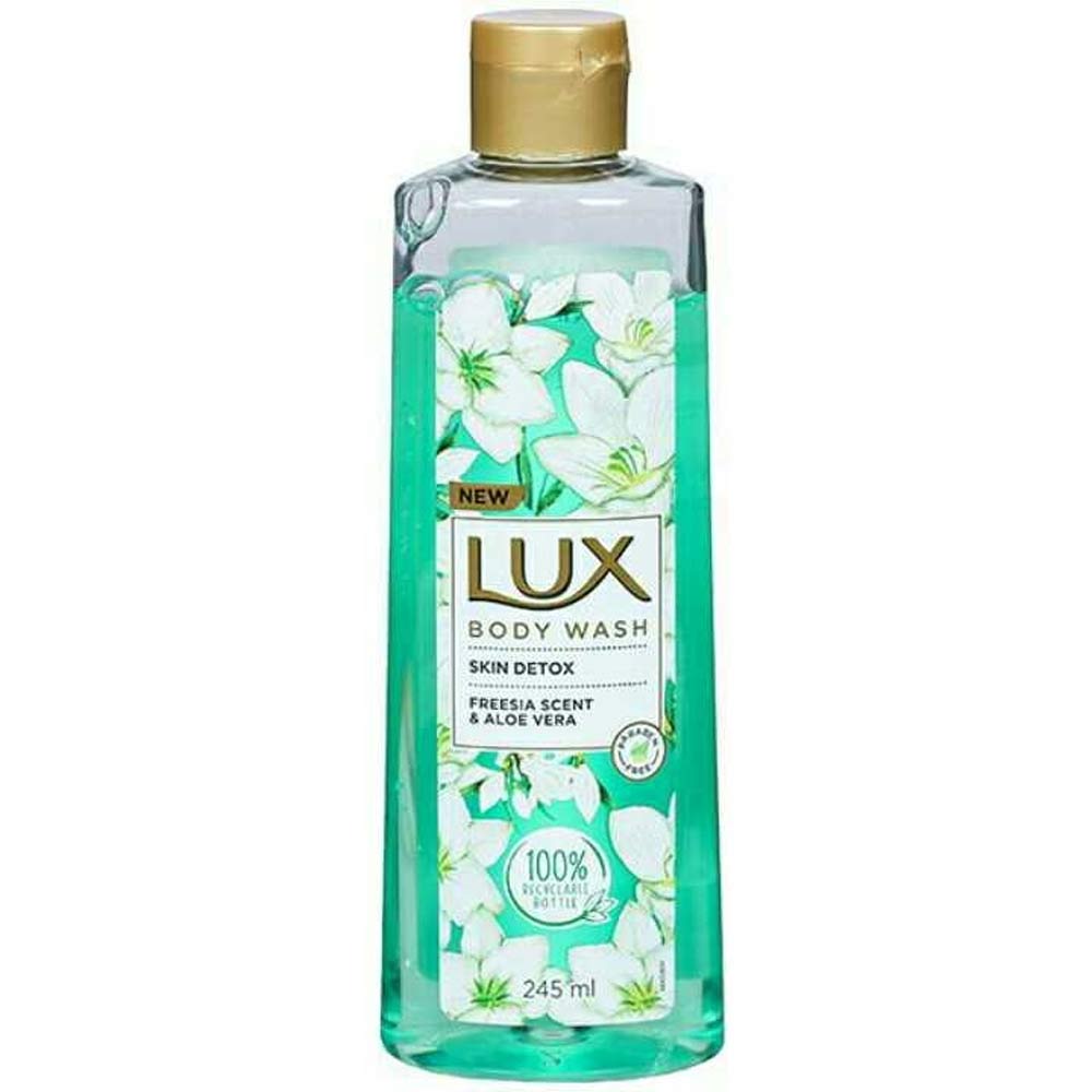 LUX Freesia Scent and Aloe Vera Body Wash (245ml)