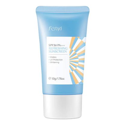 FENYI Refreshing Sunscreen SPF50 PA+++ UV Protection Watery Sunblock -50g