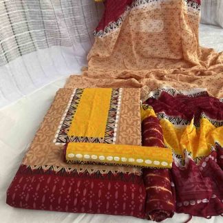 Block batik boutiques Three piece – 16