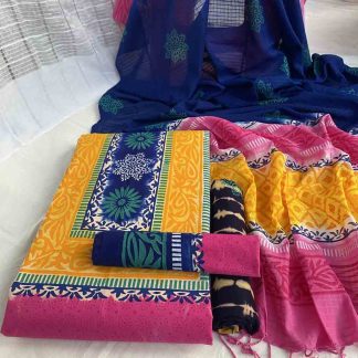 Block batik boutiques Three piece – 22