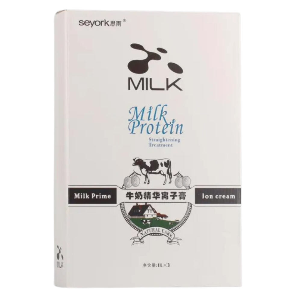 Milk Protein Hair Rebonding Cream Hair Straightening Cream 3 Pcs Combo -900ml