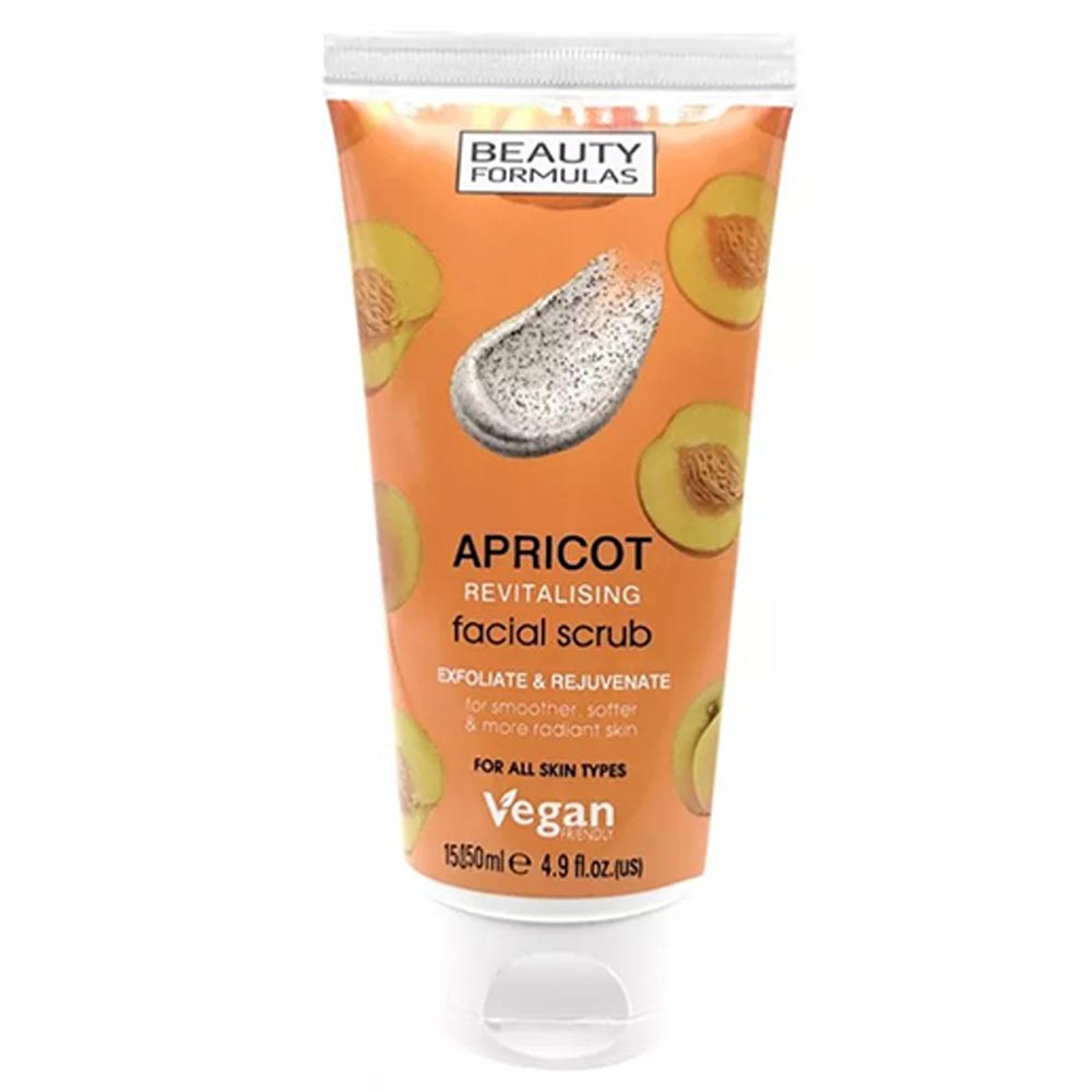 Beauty Formulas Apricot Revitalising Facial Scrub – 150ml