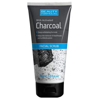 Beauty Formulas Charcoal Facial Scrub -150ml