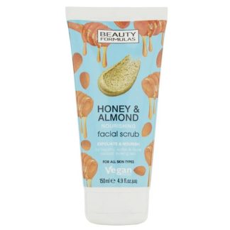 Beauty Formulas Nourishing Honey & Almond Facial Scrub -150ml