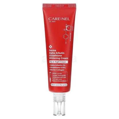 CARE:NEL Derma Alpha Arbutin Glutathione Whitening Cream -45ml