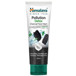 Himalaya Pollution Detox Charcoal Face Wash - 100ml