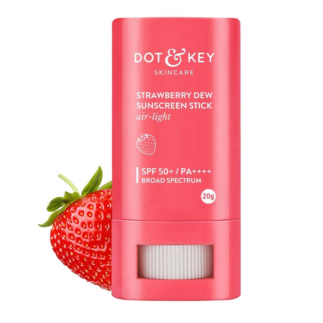 Dot & Key Strawberry Dew Sunscreen Stick Spf50 Pa+++ - 20gm