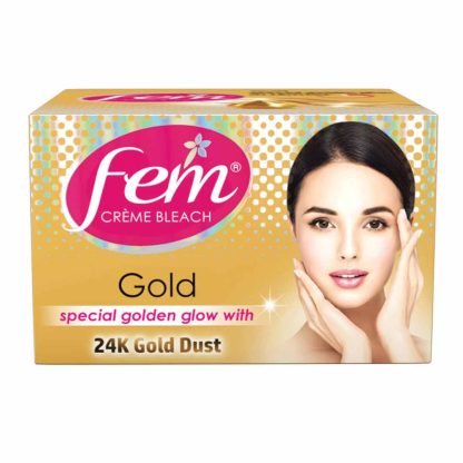 Fem Fairness (Gold) Crème Bleach India - 24g