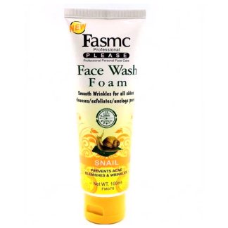 Fasmc Face wash SNAIL Prevent Acne Pimples and Wrinkles