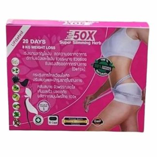 50X Super Slimming Herb - 30 Capsules