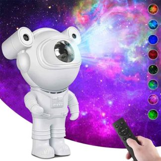 Bluetooth Astronaut Galaxy Projector Night Light
