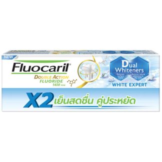 Fluocaril white expert toothpaste 160g x2