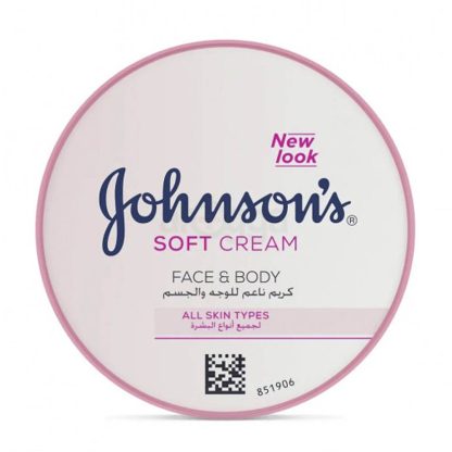 Johnson's soft cream face & body all skin types -200ml