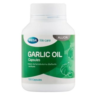 Mega We Care Garlic Oil Capsules - 100 Capsules