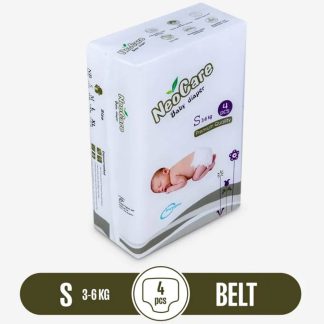 NeoCare Belt System Baby Diaper S 4pcs