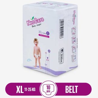Neocare Belt System Baby Dry Diaper XL 10pcs