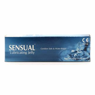 Sensual Lubricating Jelly Gel Water Based Condom Safe 42g