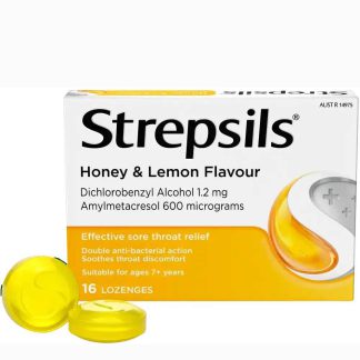 Strepsils Honey & Lemon Lozenges 24pcs
