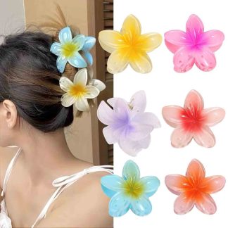 Flower Hair claw clip Set