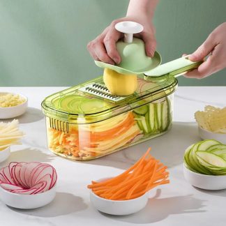 4 in 1 Veggie Slicer, Multifunctional Vegetable Cutter