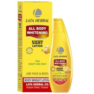 Lata Herbal All Body Whitening Night Lotion
