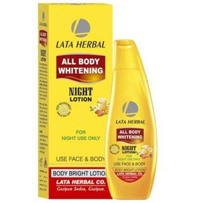 Lata Herbal All Body Whitening Night Lotion
