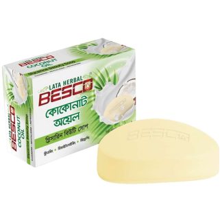 Lata Herbal Besco Coconut Glycerin Soap -125gm