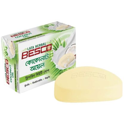Lata Herbal Besco Coconut Glycerin Soap -125gm