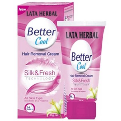 Lata Herbal Better Cool Hair Removal Cream