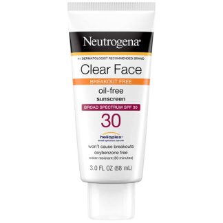 Neutrogena Clear Face Oil-Free Broad Spectrum SPF30 Sunscreen