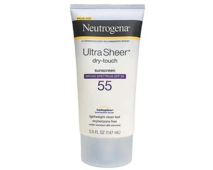 Neutrogena Ultra Sheer Dry-Touch Sunscreen SPF55