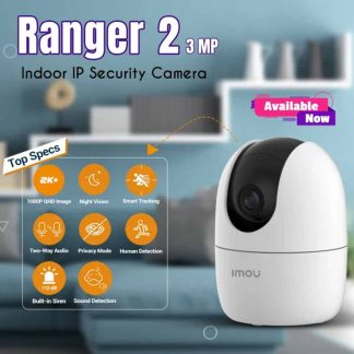 RANGER 2 3MP 2K Indoor Smart Security IP WI-FI camera
