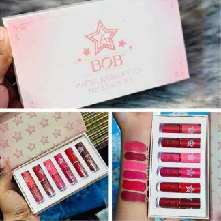 BOB Matte Liquid Lipstick 6 Pcs Set